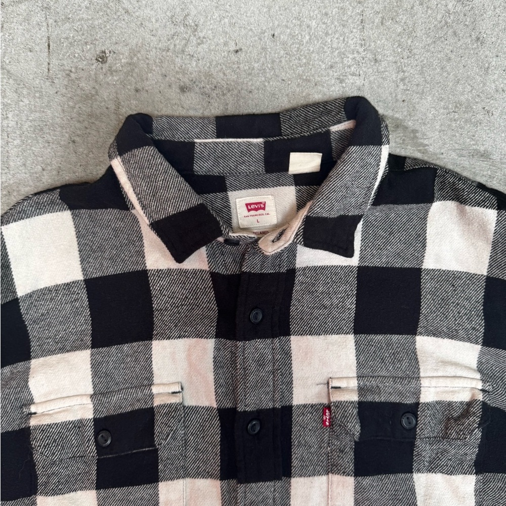Levi's Monochrome Checkered Shirt